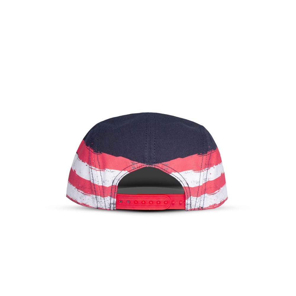 Marvel Captain America - Shield 6 Panel Casquette Snapback - Noir